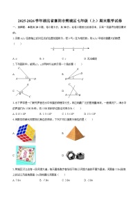 2025-2026学年湖北省襄阳市樊城区七年级（上）期末数学试卷-自定义类型