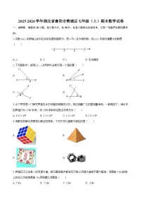 2025-2026学年湖北省襄阳市樊城区七年级（上）期末数学试卷-自定义类型