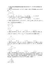 初中数学北师大版（2024）七年级下册（2024）利用三角形全等测距离当堂检测题