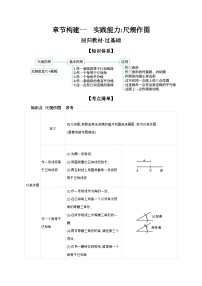 第七章 图形的变化 章节构建一 实践能力：尺规作图 学案（含答案）2026年中考数学人教版一轮复习
