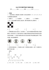 2020年中考数学统计与概念专练(无答案)