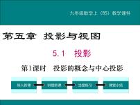 初中数学北师大版九年级上册1 投影教课内容ppt课件