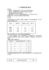 初中数学北师大版九年级上册2 用频率估计概率教学设计