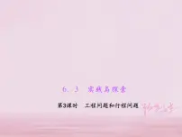 华师大版七年级下册第6章 一元一次方程6.3 实践与探索习题课件ppt
