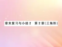初中数学湘教版八年级上册第2章 三角形综合与测试复习课件ppt