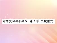 湘教版八年级上册第5章 二次根式综合与测试复习课件ppt
