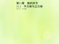 初中数学华师大版八年级上册第11章 数的开方11.1  平方根与立方根1 平方根习题ppt课件