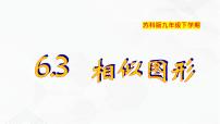 初中数学苏科版九年级下册6.3 相似图形完美版备课ppt课件