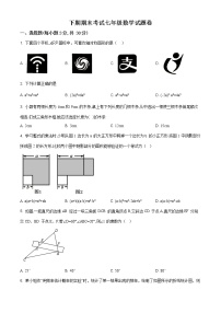 北师大版七年级下册数学期末试题3含解析答案