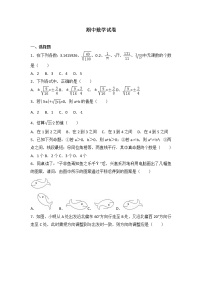 初中数学人教七下期中数学试卷(2)