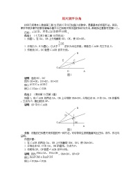 学案  专题辅导-用尺规平分角