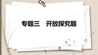 2021年中考数学总复习课件专题3　开放探究题