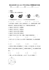 重庆市长寿区2020-2021学年九年级上学期期末数学试题（word版 含答案）