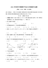 湖北省麻城市2020-2021学年七年级下学期期中联考数学试题（word版 含答案）