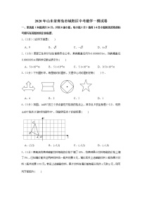 2020年山东省青岛市城阳区中考数学一模试卷