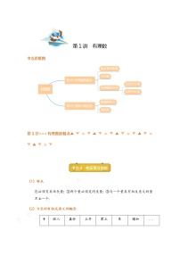 第1讲有理数-北师大版暑假课程七年级数学上册讲义