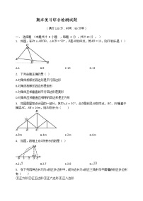 2020-2021学年八年级数学湘教版下册期末复习综合检测试题