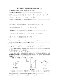 苏教版七年级下册数学期末复习综合试卷（5）含答案