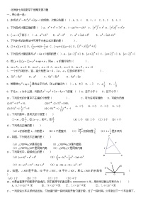 北师大版七年级数学下册期末测试卷 (2)