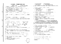 北师大版八年级上数学期中试卷