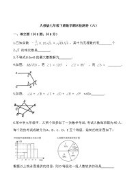 人教版七年级下册数学期末检测卷（六）word版，含答案