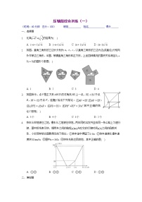 压轴题综合训练（一）（原卷版）八年级数学下学期期末考试压轴题专练（人教版，尖子生专用）