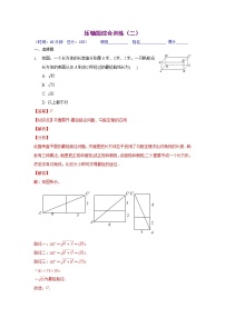 压轴题综合训练（二）（解析版）八年级数学下学期期末考试压轴题专练（人教版，尖子生专用）