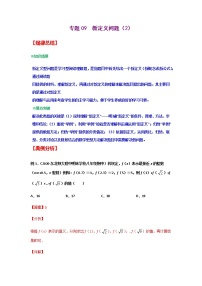 专题09  新定义问题（2）-2021年中考数学二轮复习经典问题专题训练