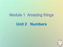 初中英语牛津版 (深圳&广州)八年级上册（2013秋审查）Module1 Amazing thingsUnit  2  Numbers作业ppt课件