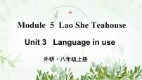 外研版 (新标准)八年级上册Unit 3 Language in use .评优课课件ppt