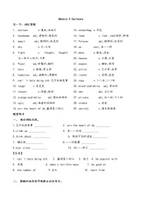 2019-2020学年外研版八年级英语下学期同步讲练测 (6)学案