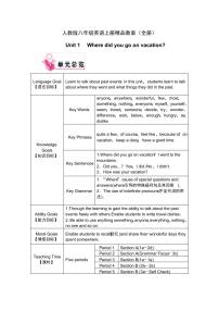 人教版八年级英语上册全册教案(pdf版)