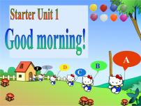 人教新目标 (Go for it) 版starters 预备篇（2012秋审查）Unit 1 Good morning !授课ppt课件