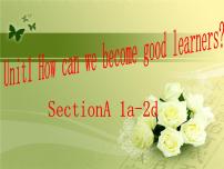 人教新目标 (Go for it) 版九年级全册Unit 1 How can we become good learners.综合与测试评课课件ppt