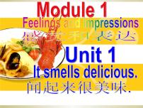 初中英语外研版 (新标准)八年级下册Unit 1  It smells delicious.课文课件ppt