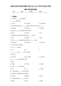 黑龙江省齐齐哈尔市碾子山区2020-2021学年七年级上学期期中考试英语试题(word版含答案)