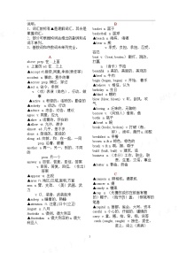 800个初中英语阅读高频核心词汇