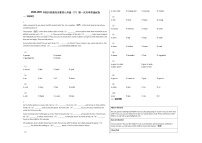 2020-2021年四川省南充市某校七年级（下）第一次月考英语试卷人教版