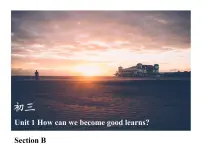 初中英语人教新目标 (Go for it) 版九年级全册Section B课前预习ppt课件