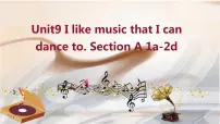 人教新目标 (Go for it) 版九年级全册Unit 9 I like music that I can dance to.Section A背景图课件ppt