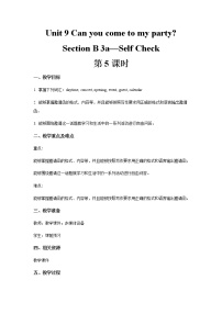 初中英语人教新目标 (Go for it) 版八年级上册Section B教案