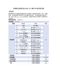 江苏省南京市秦淮五校2021-2022学年九年级上学期期中英语试题(word版含答案)