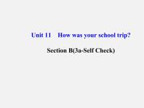 英语Unit 11 How was your school trip?Section B说课课件ppt