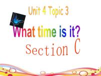 初中英语仁爱科普版七年级上册Topic 3 What time is it now?备课ppt课件