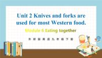 初中英语外研版 (新标准)九年级下册Unit 2 Knives and forks are used for most Western food.教学ppt课件