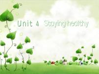 初中牛津上海版 (五四制)Unit 4 Staying healthy图片ppt课件