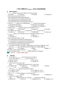 2020-2021学年牛津译林版七年级下册英语期中复习Units1-4语法汇总提优训练整理（word版含答案）