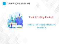 仁爱科普版八年级下册Topic 2 I’m feeling better now.优秀ppt课件