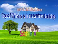 英语七年级下册Unit 6 Our local areaTopic 2 My home is in an apartment building.教学演示课件ppt