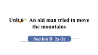 初中英语人教新目标 (Go for it) 版八年级下册Section B教学课件ppt